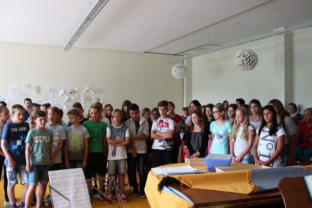 Kooperation Grundschule – Gymnasium: Musikalischer Klassenbesuch