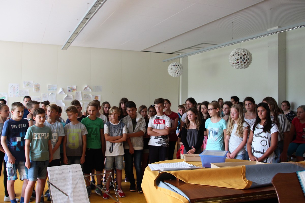 Kooperation Grundschule – Gymnasium: Musikalischer Klassenbesuch Kooperation Grundschule – Gymnasium: Musikalischer Klassenbesuch